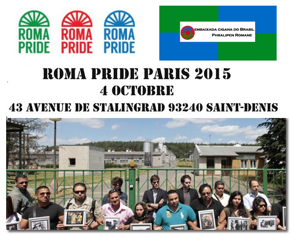Roma Pride 2015 Embaixada Cigana do Brasil